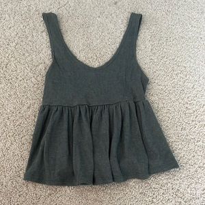 Urban outfitters tank! Green and cropped; Size S